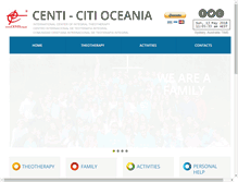Tablet Screenshot of centi.org.au